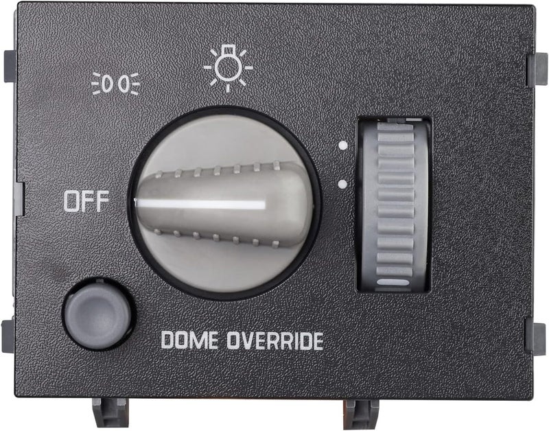SOAESCN Headlight Switch for 1995-1999 Chevy Tahoe Suburban GMC C1500 C2500 C3500 K1500 K2500 K3500 Yukon Express Escalade Instrument Panel Dimmer Dome Lamp Switch,93443101, 15741153,15047633,15013005 - Image 2